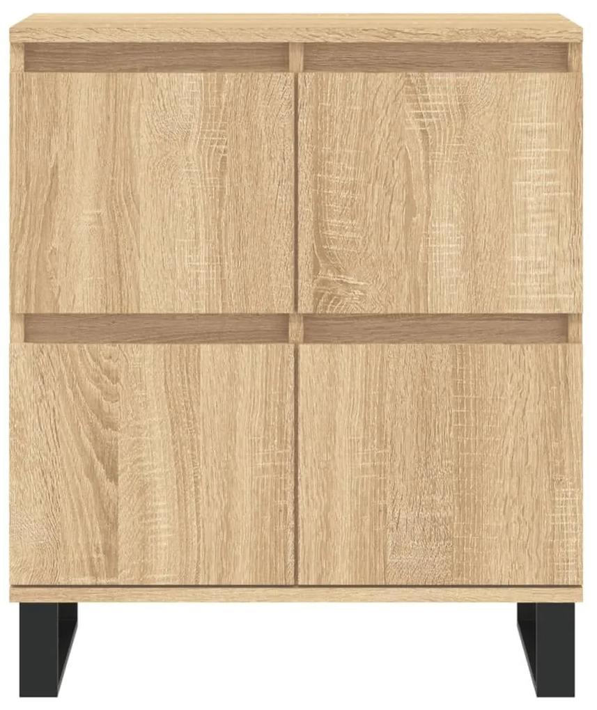 Συρταριέρα Sonoma Δρυς 60x35x70 εκ. Επεξεργασμένο Ξύλο - Καφέ