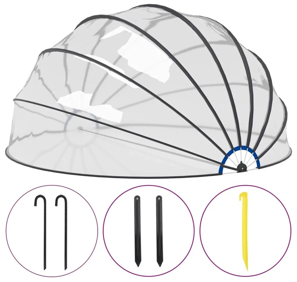 vidaXL Προστατευτικό Κάλυμμα Πισίνας 559 x 275 εκ.