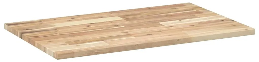 vidaXL Επιφάνεια Γραφείου Ορθογώνια 80x50x2 εκ. Μασίφ Ξύλο Ακακίας