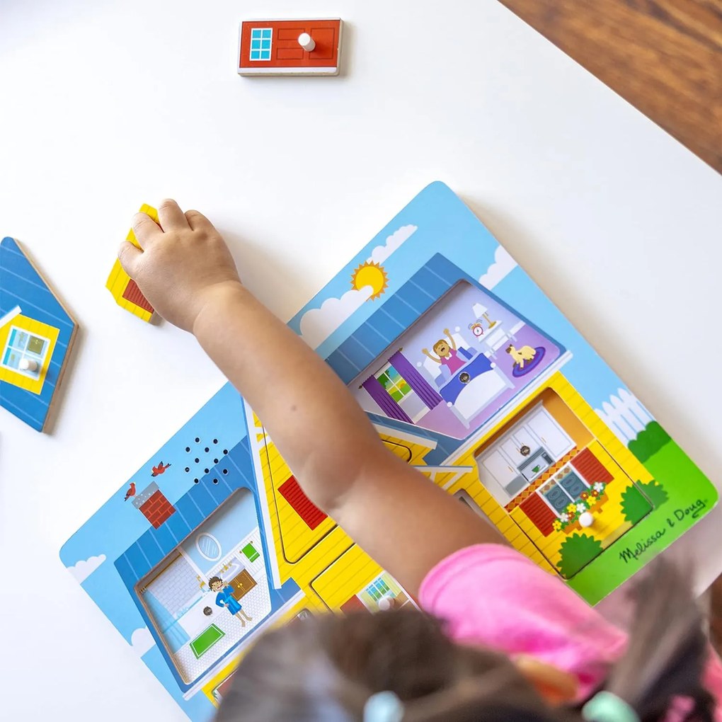 Παζλ ενσφηνωμα σπίτι 0734 Melissa &amp; Doug