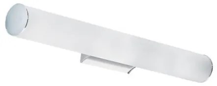 Απλίκα μπάνιου LED Fibi με γυαλί σατινάτο L34 εκ Viokef-4181300-Λευκό 4181300