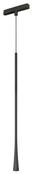 Κρεμαστό Φωτιστικό Ράγας LED 6W 143 Lm Magnetic Φ3 Viokef-4282300-Μαύρο 4282300