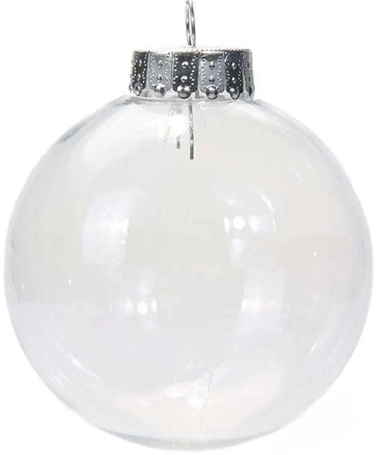 Χριστουγεννιάτικη μπάλα πλαστική 10εκ 55103 Super Deluxe