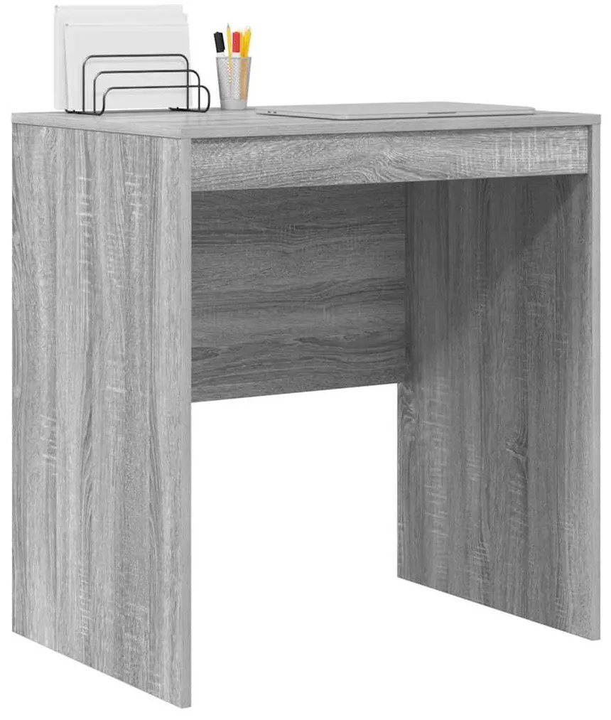 vidaXL Γραφείο Γκρι sonoma 70 x 50 x 76 εκ. Επεξεργασμένο ξύλο