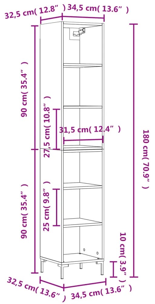 ΝΤΟΥΛΑΠΙ ΚΑΠΝΙΣΤΗ ΔΡΥΣ 34,5 X 32,5 X 180 ΕΚ. ΕΠΕΞΕΡΓΑΣΜΕΝΟ ΞΥΛΟ 3189834