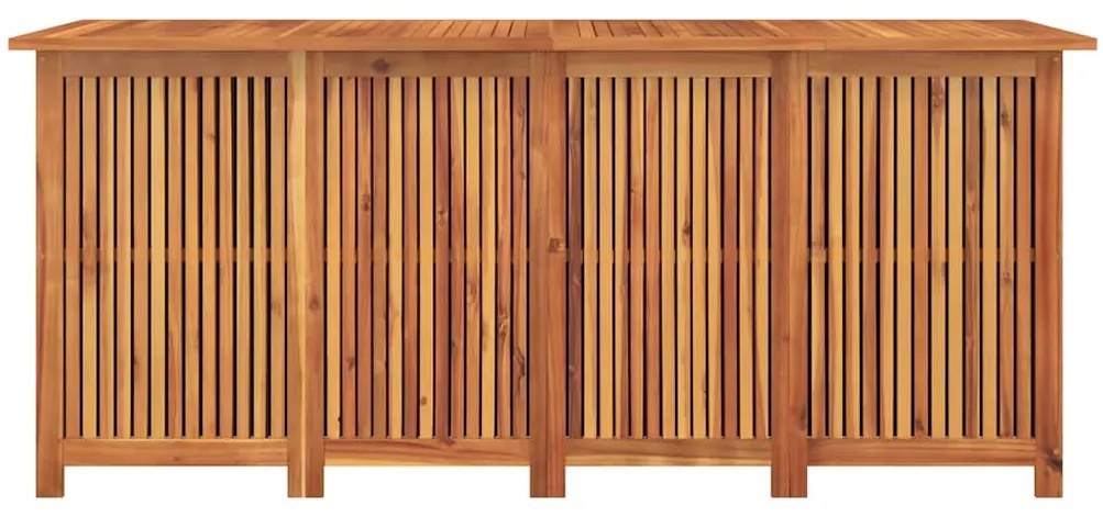 vidaXL Μπαούλο Αποθήκευσης Κήπου 200x80x75 εκ. από Μασίφ Ξύλο Ακακίας
