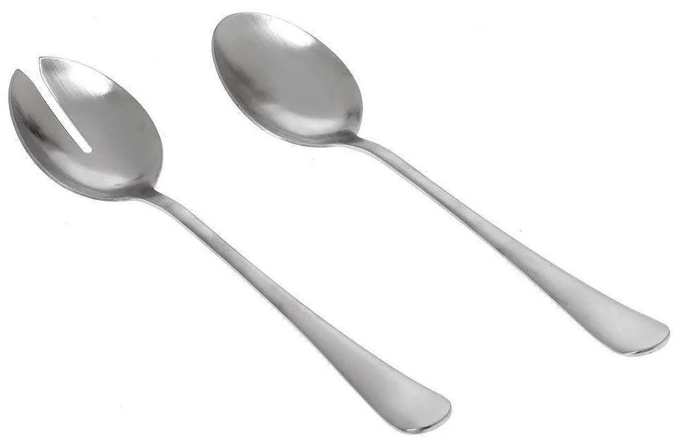 Κουτάλι Σερβιρίσματος Durable (Σετ 2Τμχ) 45.045.02 Inox Matte Cryspo Trio Stainless Steel