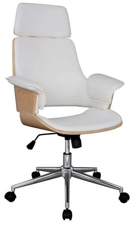 Καρέκλα Γραφείου Διευθυντική Superior Pro 67x66x120 HM1110.02 Sonama-White