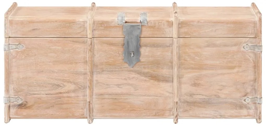 vidaXL Μπαούλο Αποθήκευσης 90 x 40 x 40 εκ. από Μασίφ Ξύλο Ακακίας