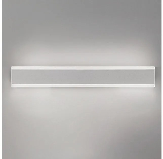 Απλίκα Φωτιστικό Τοίχου 2xLED 13,5W IP54 3000K Riga Zafferano-LD0109B3-Λευκό LD0109B3