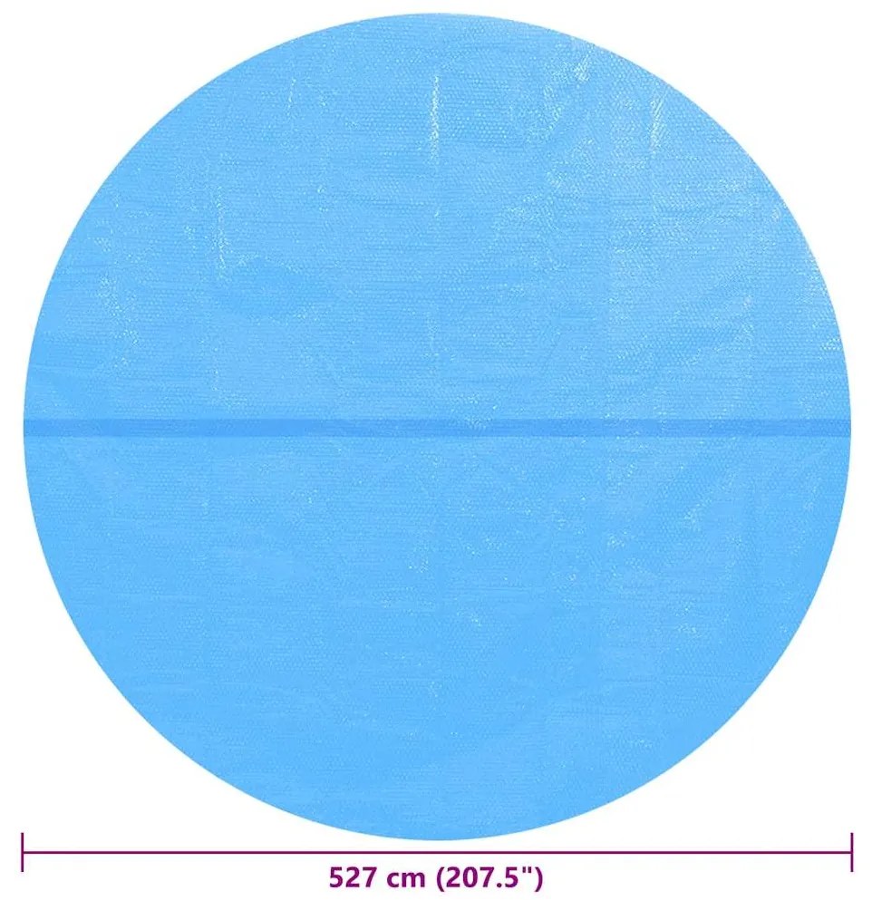 vidaXL Κάλυμμα Πισίνας Μπλε 527 εκ. από Πολυαιθυλένιο