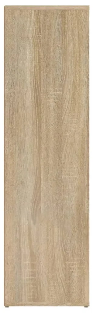 vidaXL Ντουλάπι Sonoma Δρυς 80x30x106 εκ. από Επεξεργασμένο Ξύλο