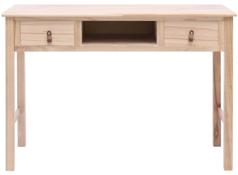 vidaXL Γραφείο Φυσικό Χρώμα 110 x 45 x 76 εκ. Ξύλινο