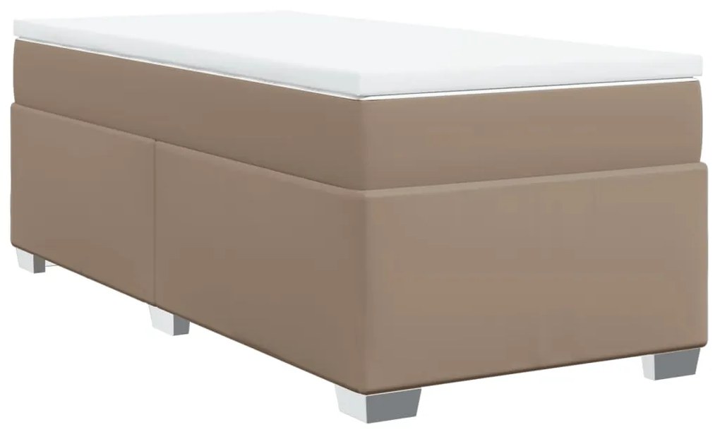 ΚΡΕΒΑΤΙ BOXSPRING ΜΕ ΣΤΡΩΜΑ ΚΑΠΟΥΤΣΙΝΟ 90X200ΕΚ.ΑΠΟ ΣΥΝΘ. ΔΕΡΜΑ 3285196