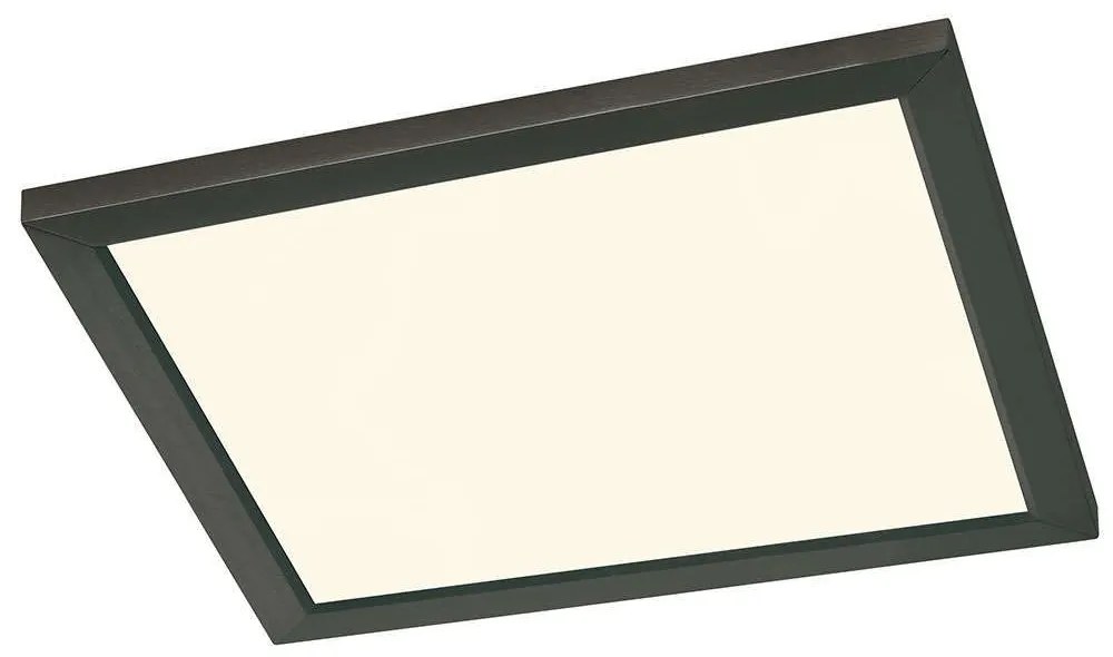 Φωτιστικό Οροφής - Πλαφονιέρα Phoenix 674013032 30x30x4cm Dim Led 1700Lm 15W Black Trio Lighting