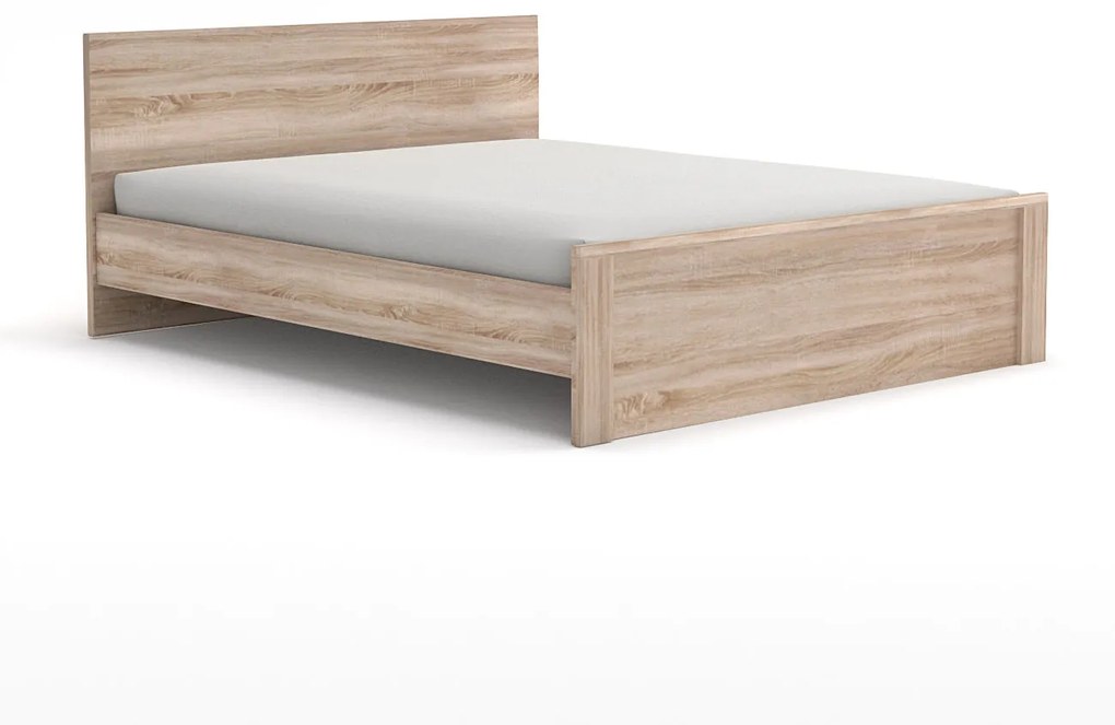 Κρεβάτι Norton Ημίδιπλο Σονόμα Χωρίς τάβλες 120x200cm - TO-NORT120BED - TO-NORT120BED