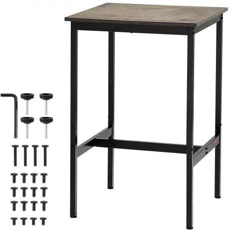VEVOR 24 in Bar Table Height Pub Table Cocktail Coffee Counter Kitchen Dining
