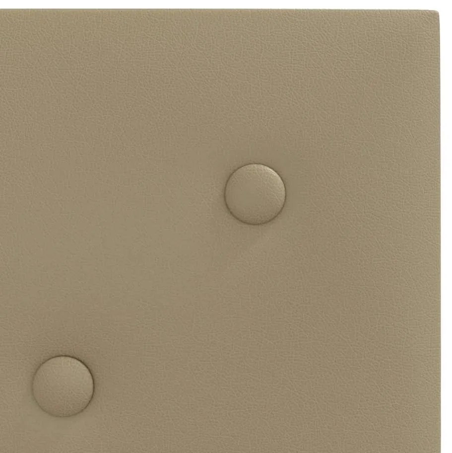vidaXL Πάνελ Τοίχου 12 τεμ. Καπουτσίνο 30 x 30 εκ. 1,08 μ² Συνθ. Δέρμα