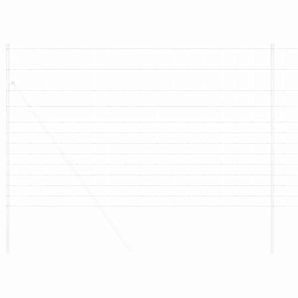 vidaXL Περίφραξη αγρού Γκρι 1.5 x 10 m Ατσάλι