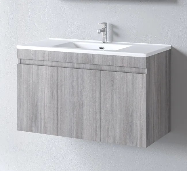 Σετ Πάγκου OMEGA 120cm χρ.GREY OAK S3BOM120GO0 S3BOM120GO0