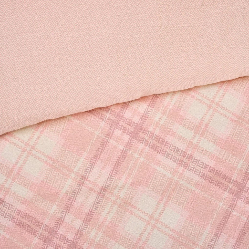 Σετ Παπλωματοθήκη Φανελένια Μονή 160x240 Happy Flannel 9638 5204850238469