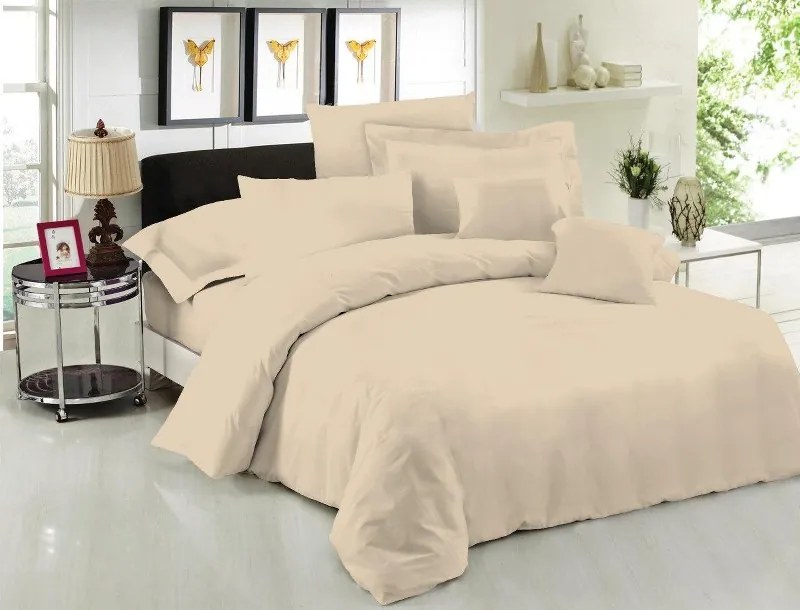 Σεντόνι Μεμονωμένο Polycotton Μονόχρωμο Μονό 170x270εκ. Le Blanc Sand