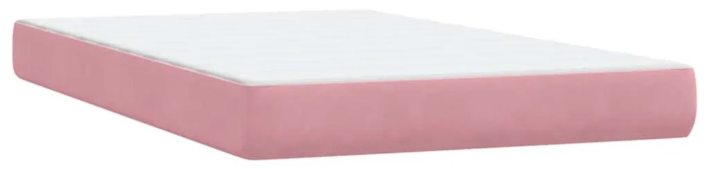 ΚΡΕΒΑΤΙ BOXSPRING ΜΕ ΣΤΡΩΜΑ ΡΟΖ 120X210 ΕΚ. ΒΕΛΟΥΔΙΝΟ 3316688