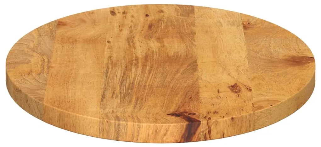 vidaXL Επιφάνεια Τραπεζιού Οβάλ 140x50x2,5 εκ. Μασίφ Ξύλο Μάνγκο