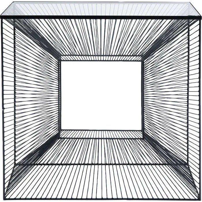 Κονσόλα Dimension Μαύρη 81x35.5 εκ. 81x35.5x81εκ - Μαύρο