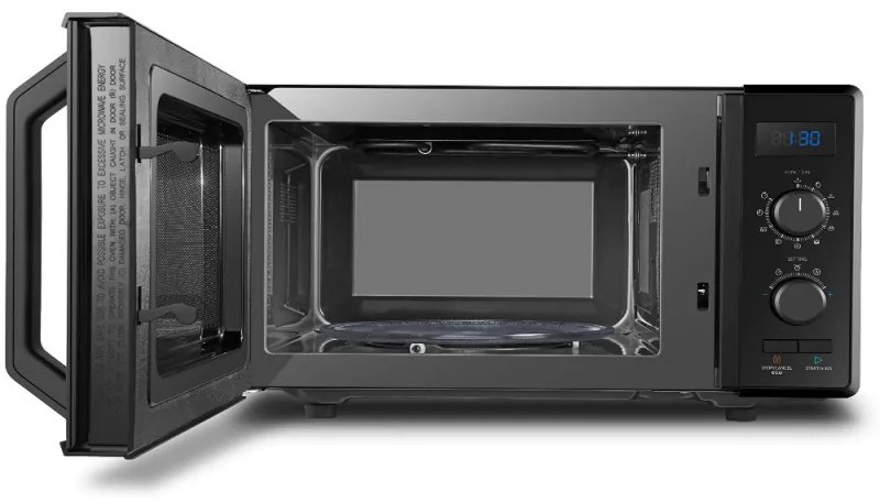 Φούρνος μικροκυμάτων Toshiba MW2-AG23PBK, 23L, 900W, Grill 1000W, Ψηφιακή οθόνη, Χρονοδιακόπτης, Μαύρο