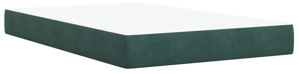 ΚΡΕΒΑΤΙ BOXSPRING ΜΕ ΣΤΡΩΜΑ ΣΚΟΥΡΟ ΠΡΑΣΙΝΟ 120X190ΕΚ. ΒΕΛΟΥΔΙΝΟ 3288573