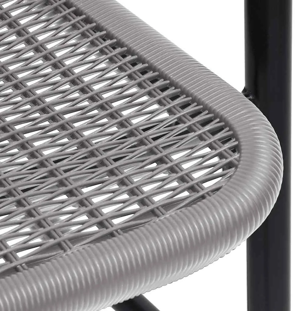 vidaXL Σετ Τραπεζαρίας Κήπου 7 τεμ. Μπεζ Συνθετικό Ρατάν με Μαξιλάρια