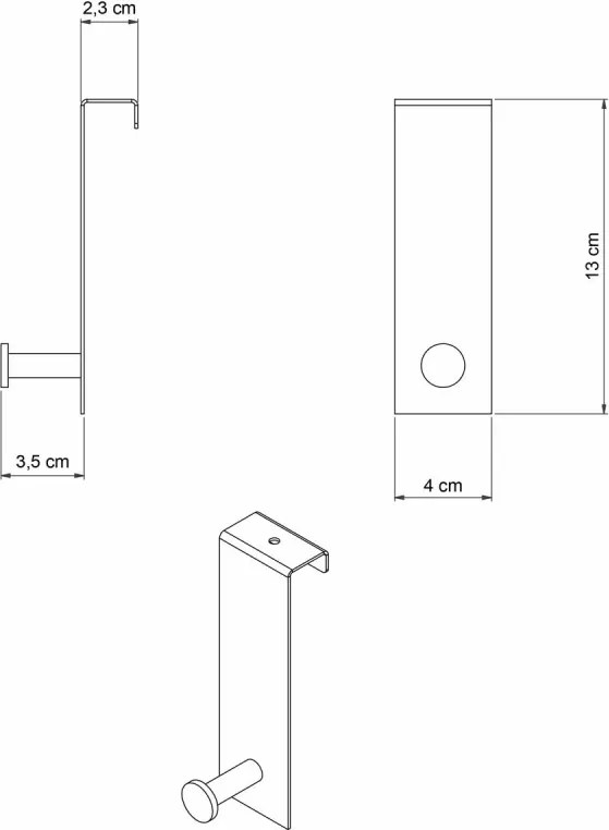 Κρεμαστράκι Πόρτας Grekon 301 Red