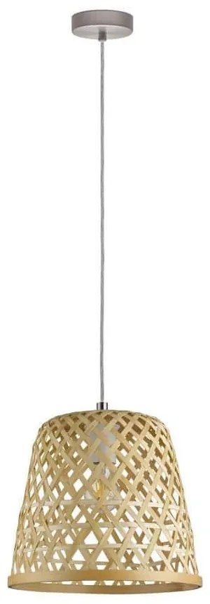 Φωτιστικό Οροφής Κρεμαστό Kirkcolm 43113 Natural Eglo Metal,Wood
