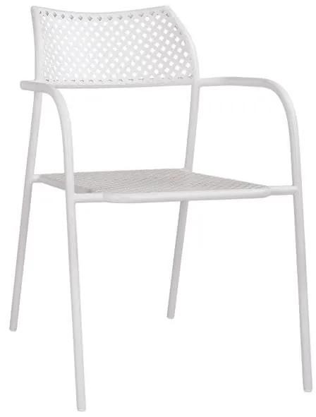 Καρέκλα White Thetis HM5173.12 55x57x79 εκ.