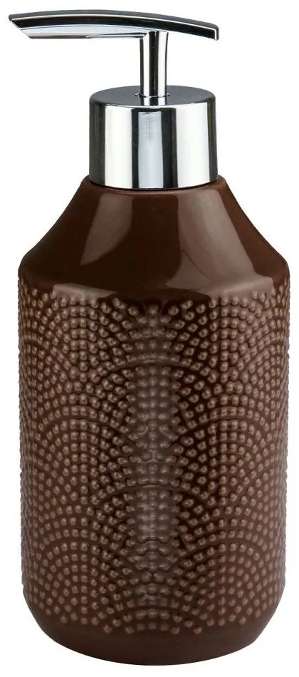 Δοχείο Κρεμοσάπουνου Bow 7x18cm Nutbrown Kleine Wolke Clay