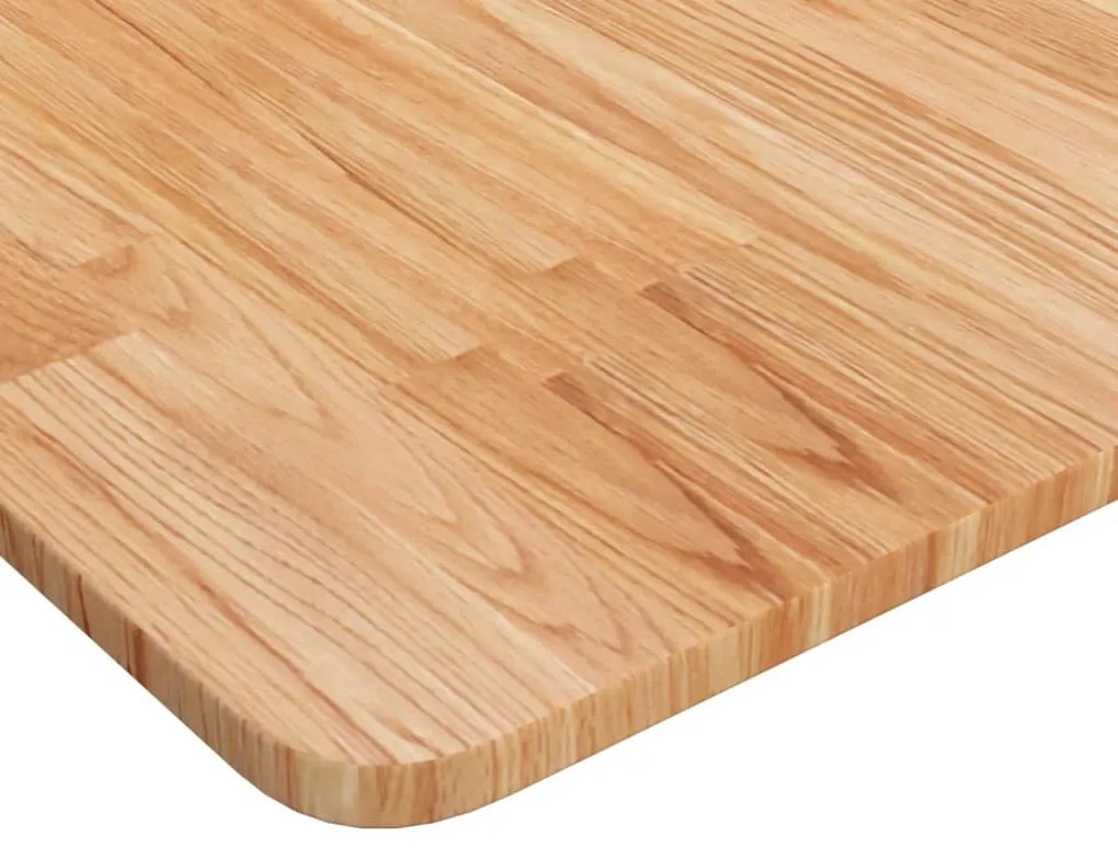 vidaXL Επιφάνεια Τραπεζιού Τετράγωνη Αν. Καφέ 50x50x1,5 εκ. Ξύλο Δρυς