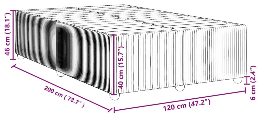 ΣΚΕΛΕΤΟΣ ΚΡΕΒΑΤΙΟΥ ΧΩΡΙΣ ΣΤΡΩΜΑ ΣΚ. ΚΑΦΕ 120X200 ΕΚ. ΥΦΑΣΜΑΤΙΝΟ 3284931