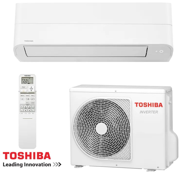 Κλιματιστικό Inverter Toshiba Essento RAS-B16B2KV2G-E + RAS-16B2AVG-E2, 16000 BTU, 32 m2, A++, R-32, Λευκό