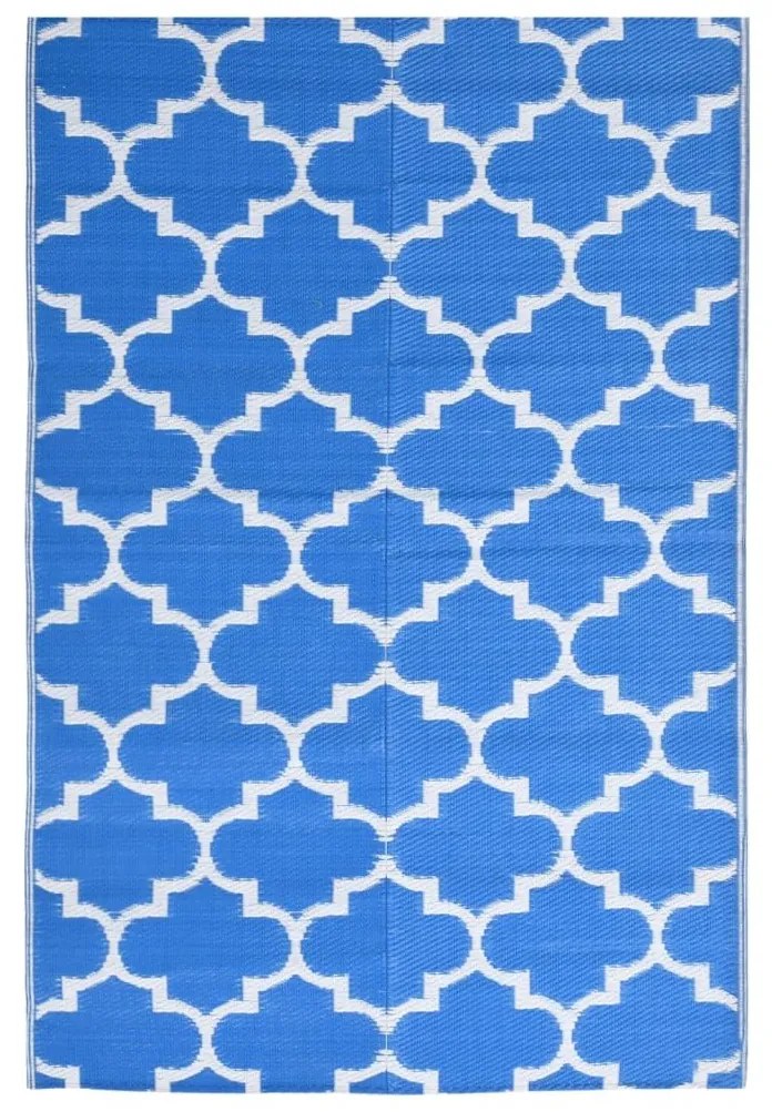 Χαλί εξωτερικού χώρου ARAKIL μπλε 160x230 cm PP - Μπλε