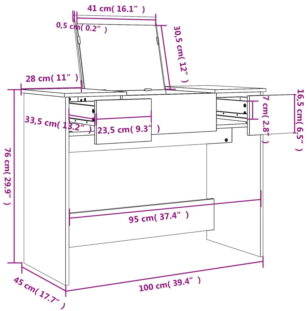 ΜΠΟΥΝΤΟΥΑΡ ΜΕ ΚΑΘΡΕΦΤΗ ΚΑΠΝΙΣΤΗ ΔΡΥΣ 100X45X76 ΕΚ. 840699