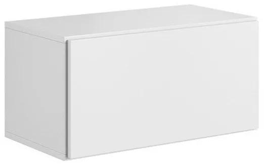 Τραπέζι Tv Charlotte C102, Άσπρο, Ο αριθμός των θυρών: 1, 75x38x39cm, 19 kg | Epipla1.gr