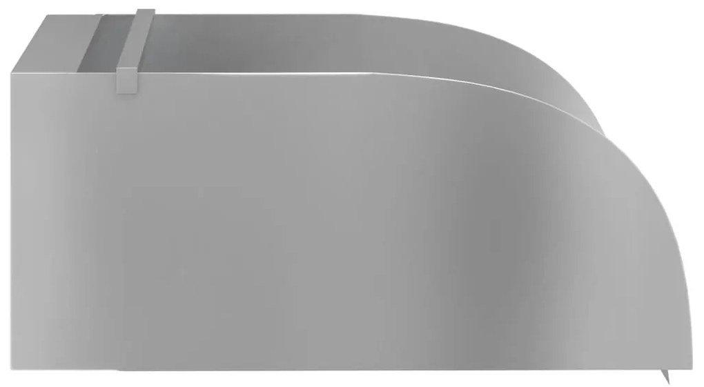 vidaXL Καταρράκτης 30 x 34 x 14 εκ. από Ανοξείδωτο Ατσάλι 304 με LED