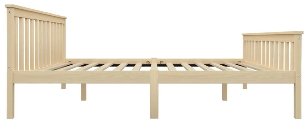 vidaXL Πλαίσιο Κρεβατιού Αν. Ξύλο 160 x 200 εκ. από Μασίφ Ξύλο Πεύκου