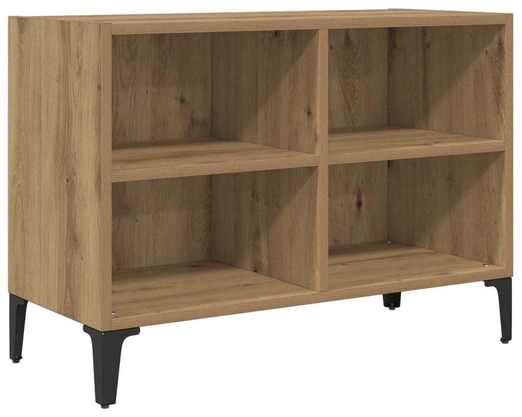 vidaXL Βάση Τηλεόρασης Artisan Oak Artisan Oak Επεξεργασμένο ξύλο Μεσαίο