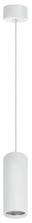 Φωτιστικό Οροφής VK/04352/PE/D/W/40/865/17 Φ8x17cm 18,7W LED Dimmable 6500K 40° White VKLed