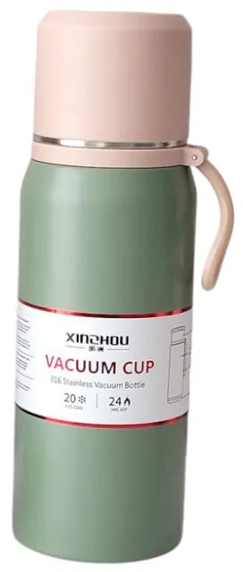 Φορητό παγούρι-θερμός XZ7763 500ml Πράσινο