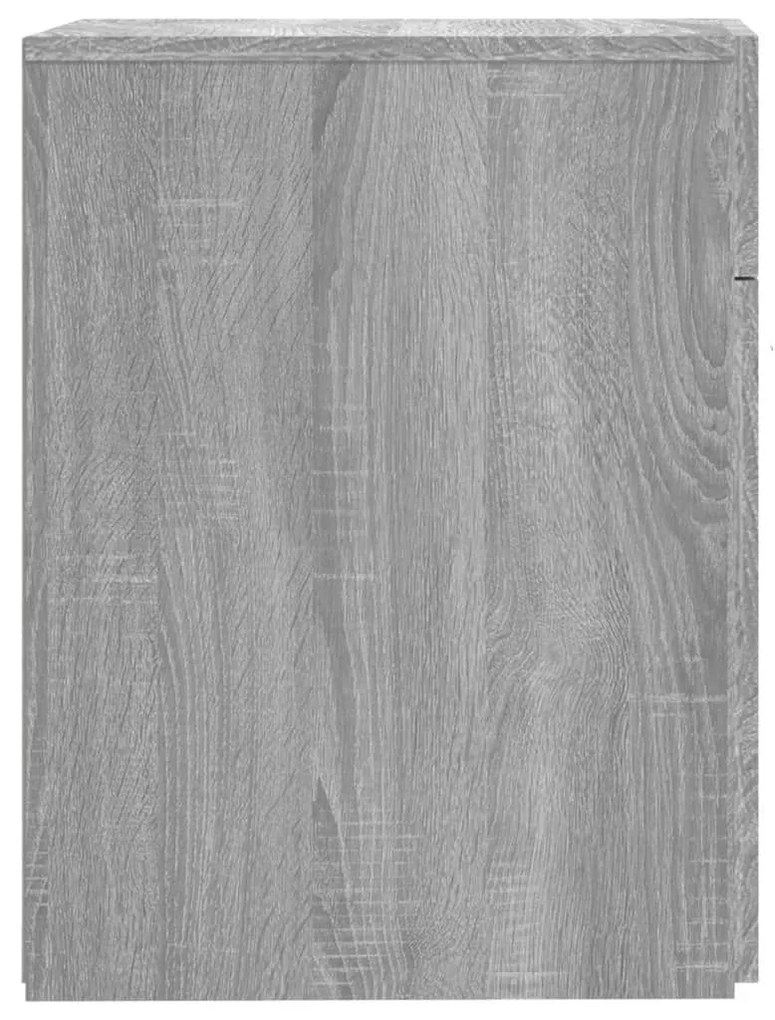 Συρταριέρα Γενικής Χρήσης Γκρι Sonoma 20x45,5x60 εκ. Επεξ. Ξύλο - Γκρι
