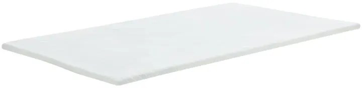Ανώστρωμα Casmeriane roll pack λευκό ύφασμα-memory foam 160x200x5εκ 160x200x5 εκ.