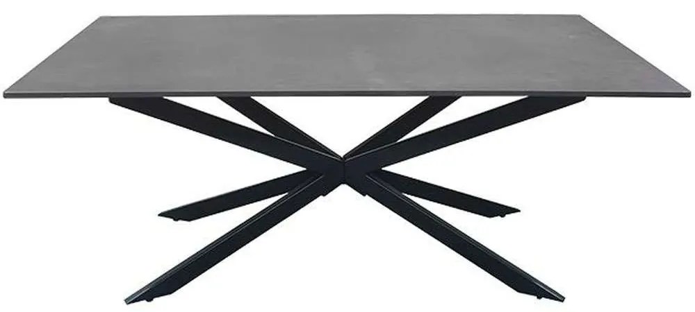 Τραπέζι Σαλονιού 606-124-108 120x70x45cm Grey-Black